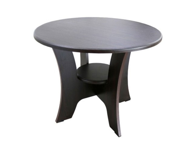 Masuta cafea Roma rotunda wenge